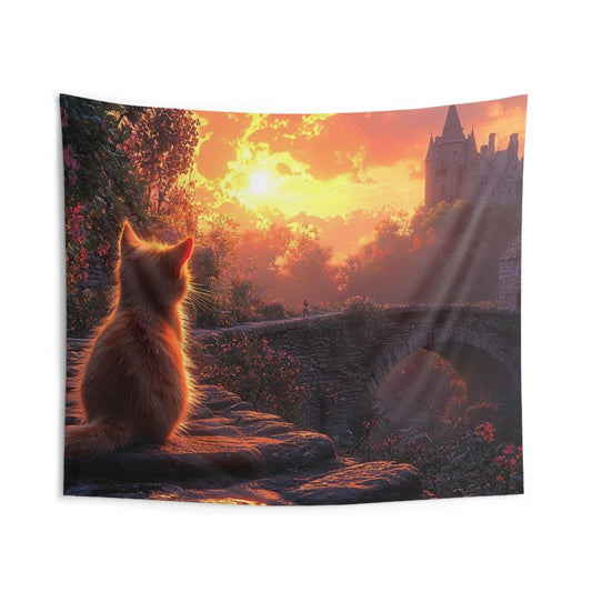 Le Chaton du Pont Enchanté - Art Cocoon