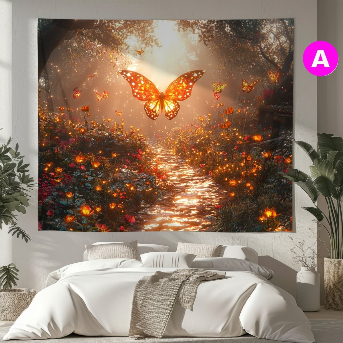Le Jardin des Papillons Luminière - Art Cocoon