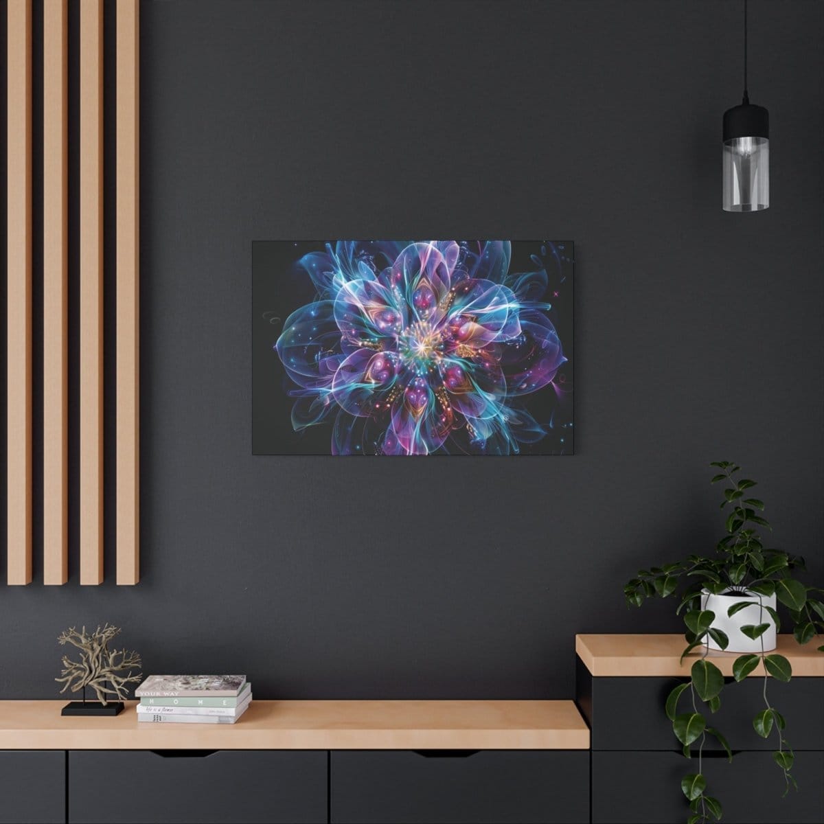 👉Libellule Lotus : magnifique cadre 💎effet apaisant💎 garanti - Art Cocoon