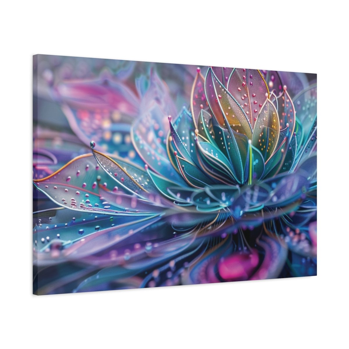 👉Lotus Arc - En - Ciel : magnifique cadre 💎effet apaisant💎 garanti - Art Cocoon