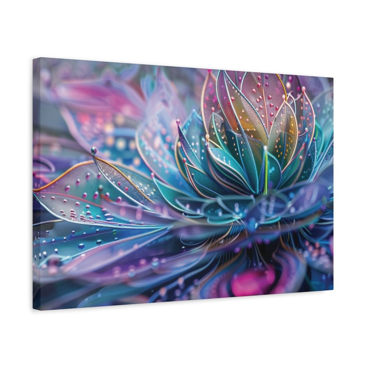 👉Lotus Arc - En - Ciel : magnifique cadre 💎effet apaisant💎 garanti - Art Cocoon