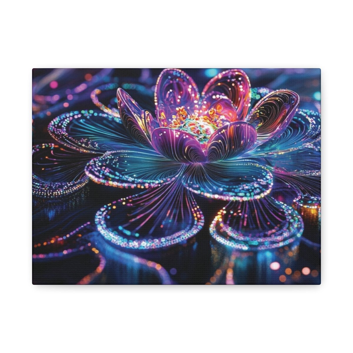 👉Lotus Chantant : magnifique cadre 💎effet apaisant💎 garanti - Art Cocoon