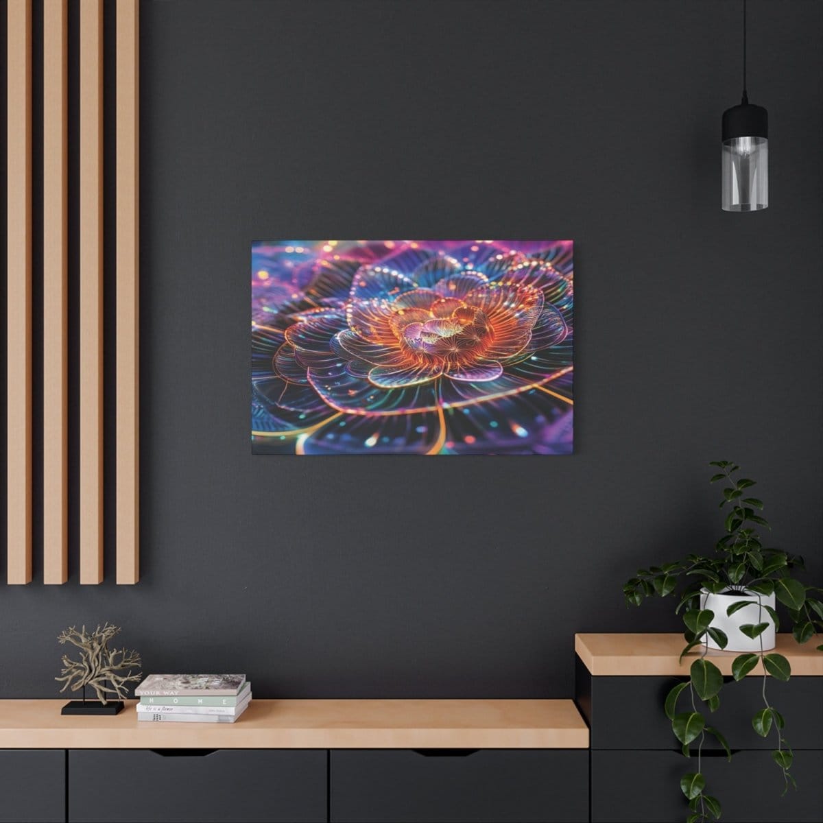 đLotus Chic : magnifique cadre đeffet apaisantđ garanti - Art Cocoon
