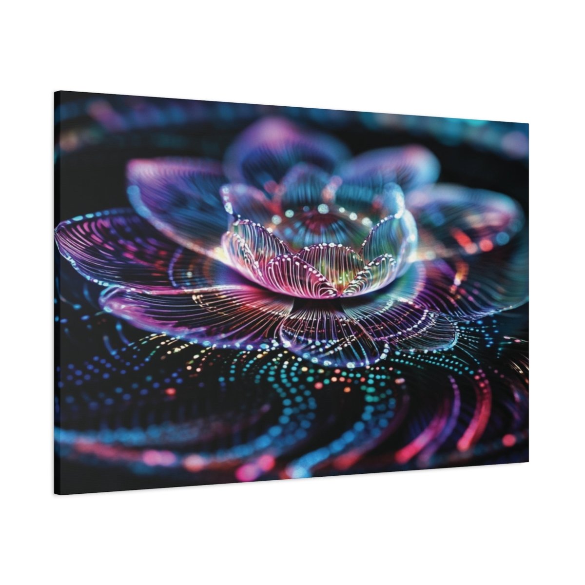 👉Lotus Dansant : magnifique cadre 💎effet apaisant💎 garanti - Art Cocoon