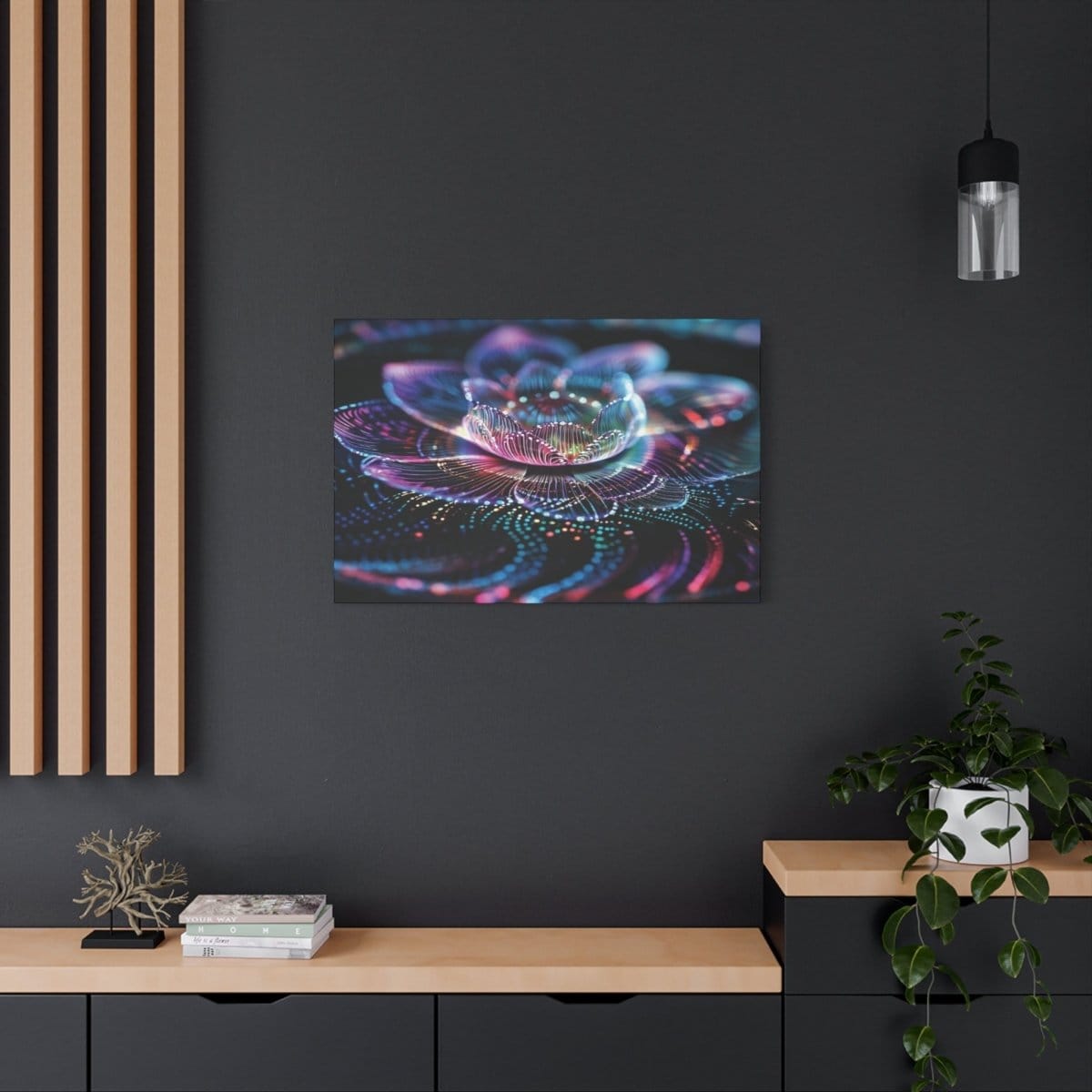 👉Lotus Dansant : magnifique cadre 💎effet apaisant💎 garanti - Art Cocoon