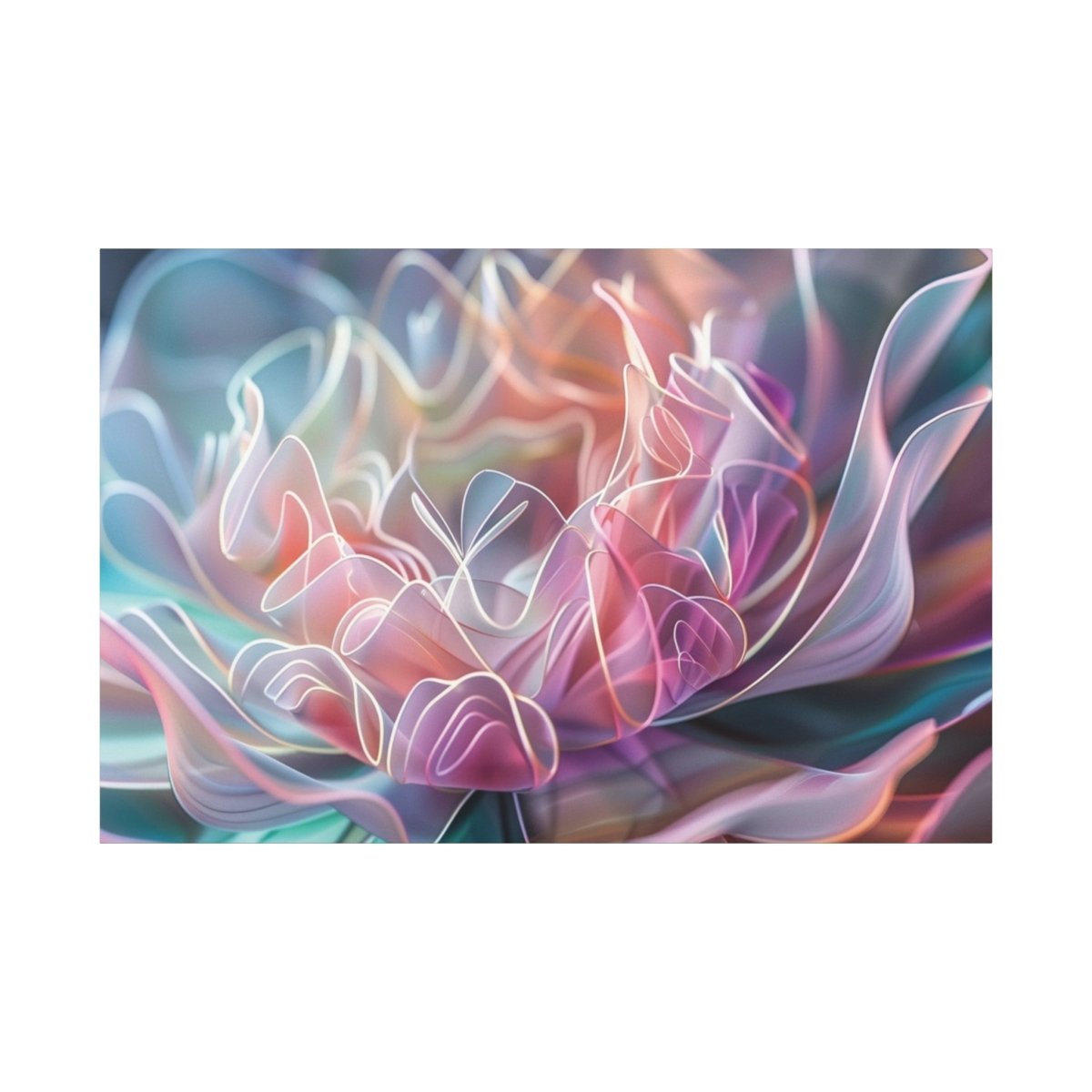 👉Lotus Délicat : magnifique cadre 💎effet apaisant💎 garanti - Art Cocoon