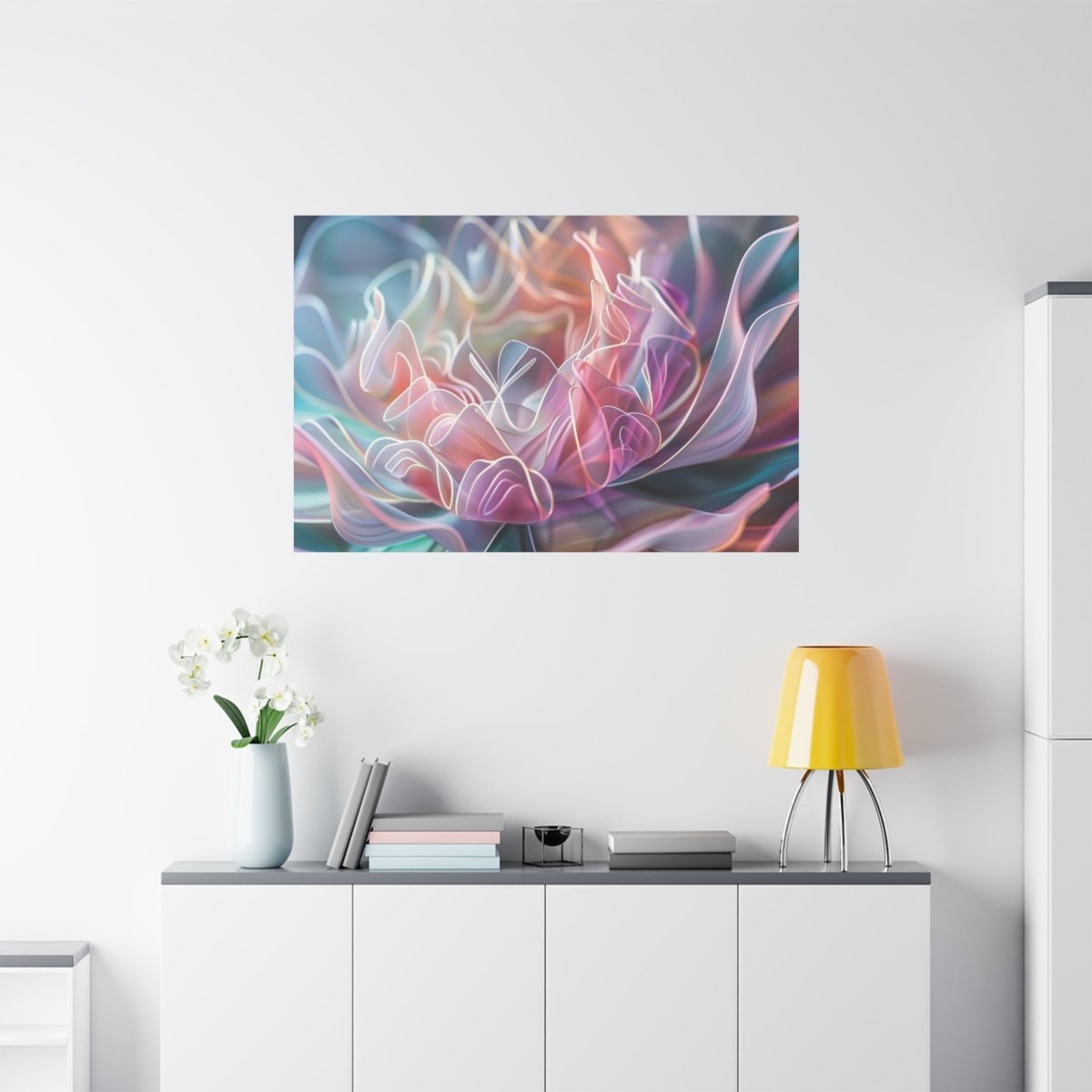 👉Lotus Délicat : magnifique cadre 💎effet apaisant💎 garanti - Art Cocoon