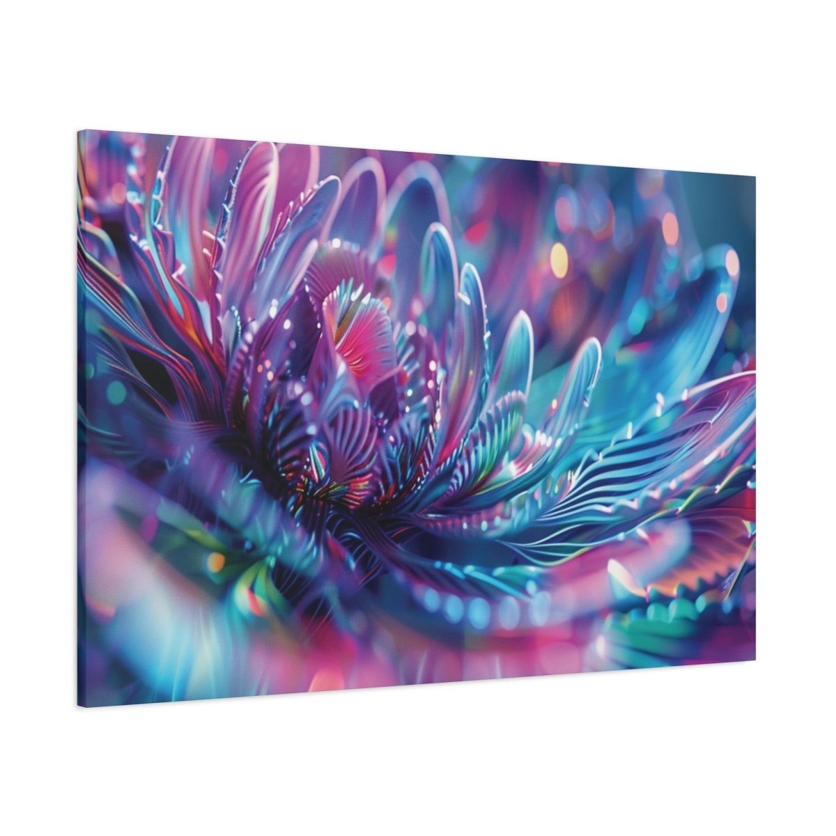 👉Lotus Etincelant : magnifique cadre 💎effet apaisant💎 garanti - Art Cocoon