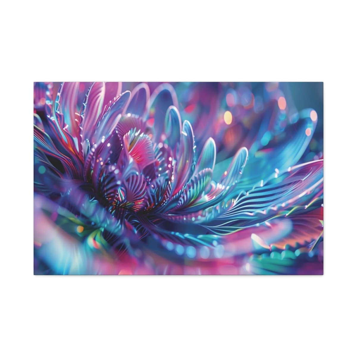 👉Lotus Etincelant : magnifique cadre 💎effet apaisant💎 garanti - Art Cocoon