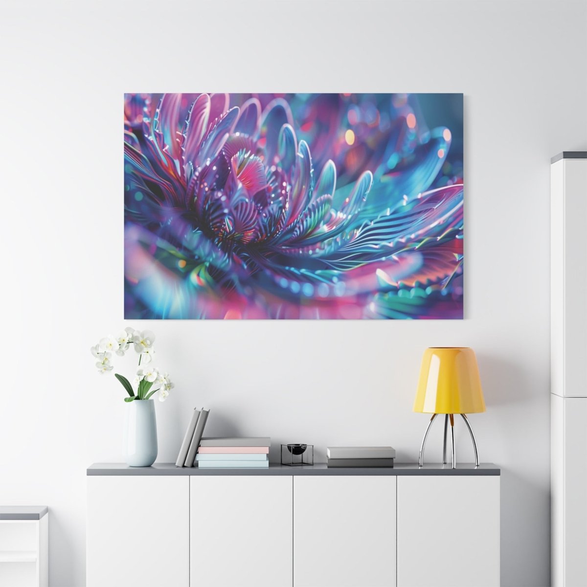 👉Lotus Etincelant : magnifique cadre 💎effet apaisant💎 garanti - Art Cocoon