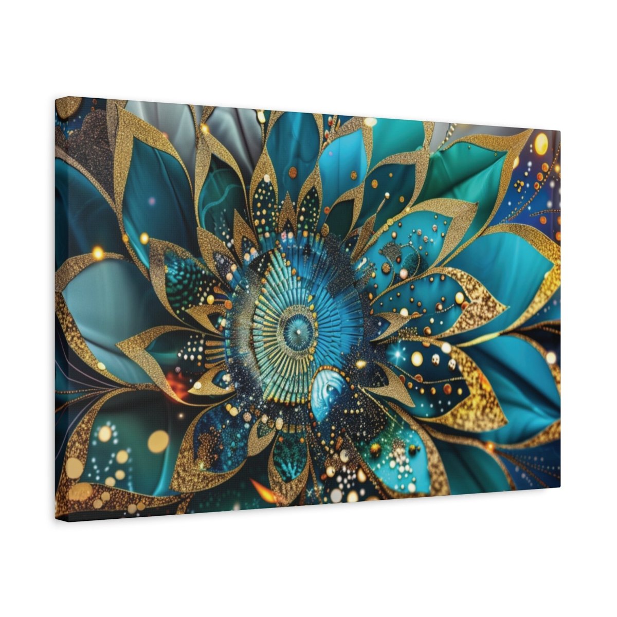 👉Lotus Fresco : magnifique cadre💎effet apaisant💎 garanti - Art Cocoon