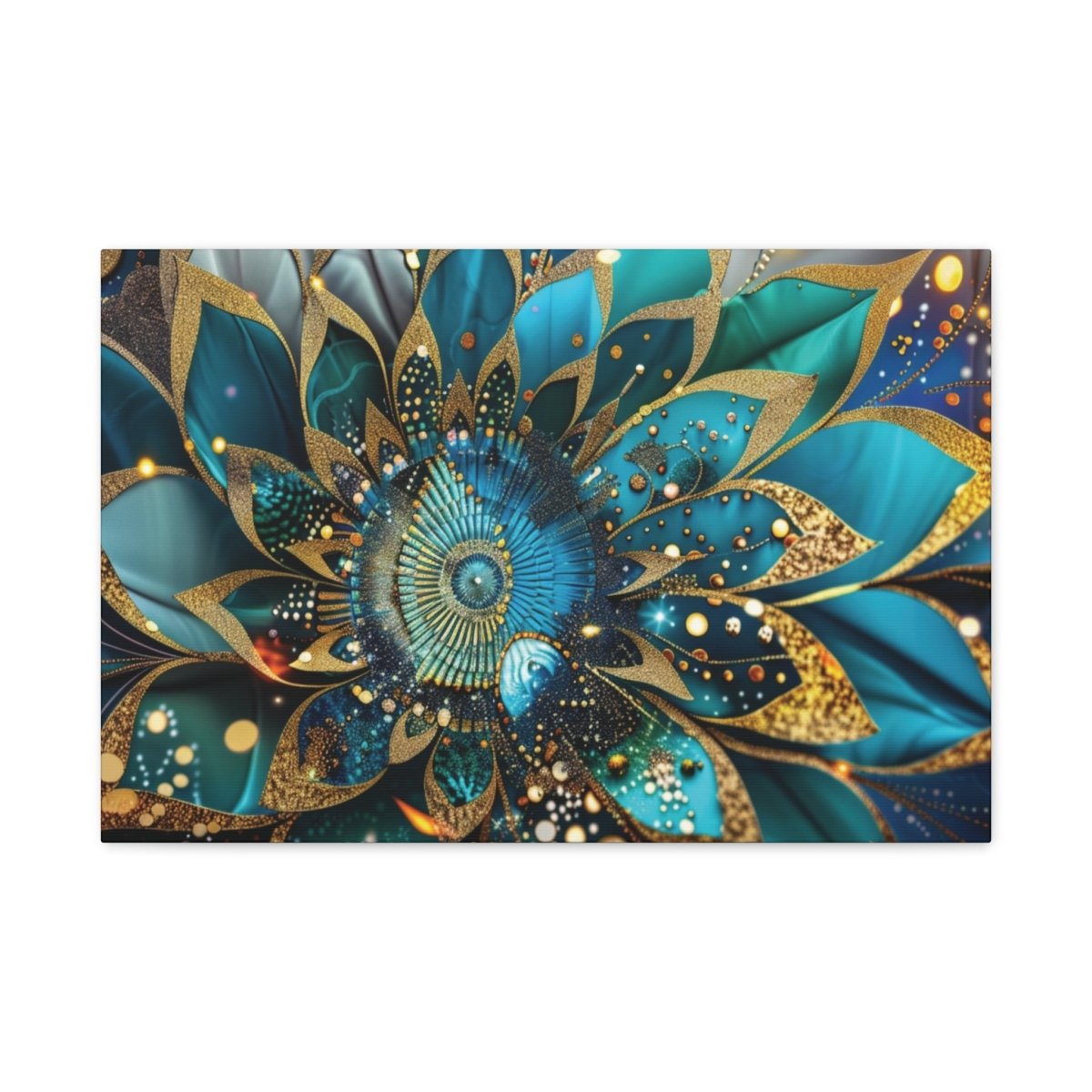 👉Lotus Fresco : magnifique cadre💎effet apaisant💎 garanti - Art Cocoon