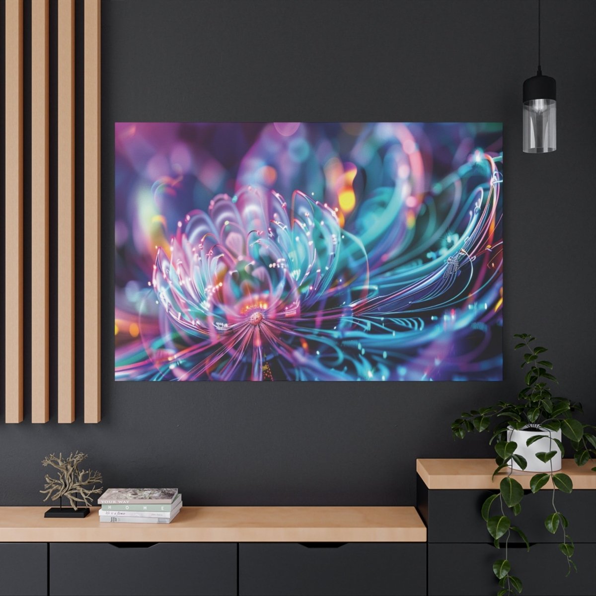 👉Lotus Mille Feux : magnifique cadre 💎effet apaisant💎 garanti - Art Cocoon