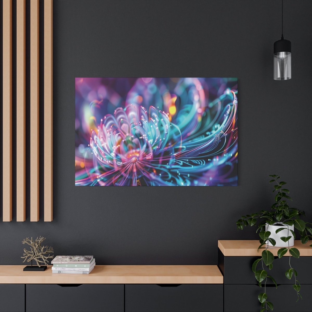 👉Lotus Mille Feux : magnifique cadre 💎effet apaisant💎 garanti - Art Cocoon