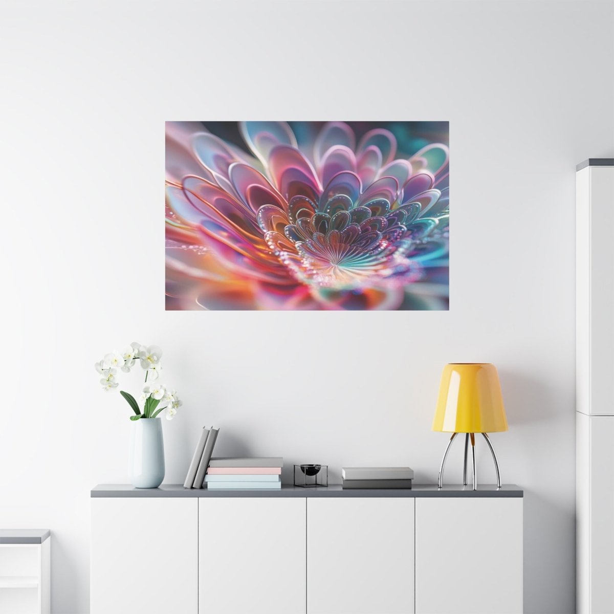 👉Lotus Rose : magnifique cadre 💎effet apaisant💎garanti - Art Cocoon