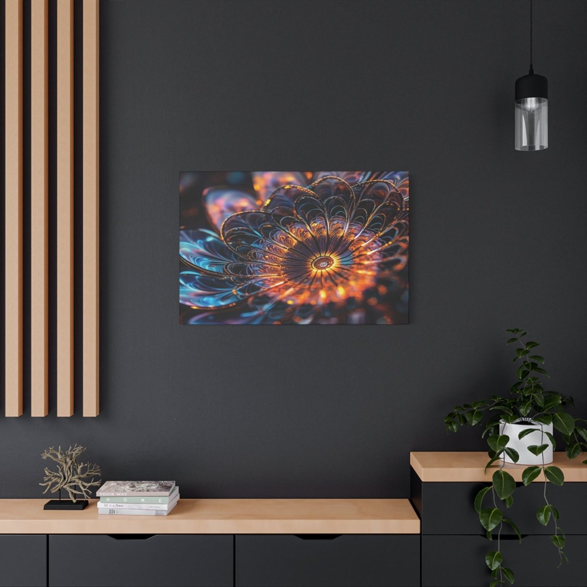 👉Lotus Soleil : magnifique cadre💎effet apaisant💎garanti - Art Cocoon