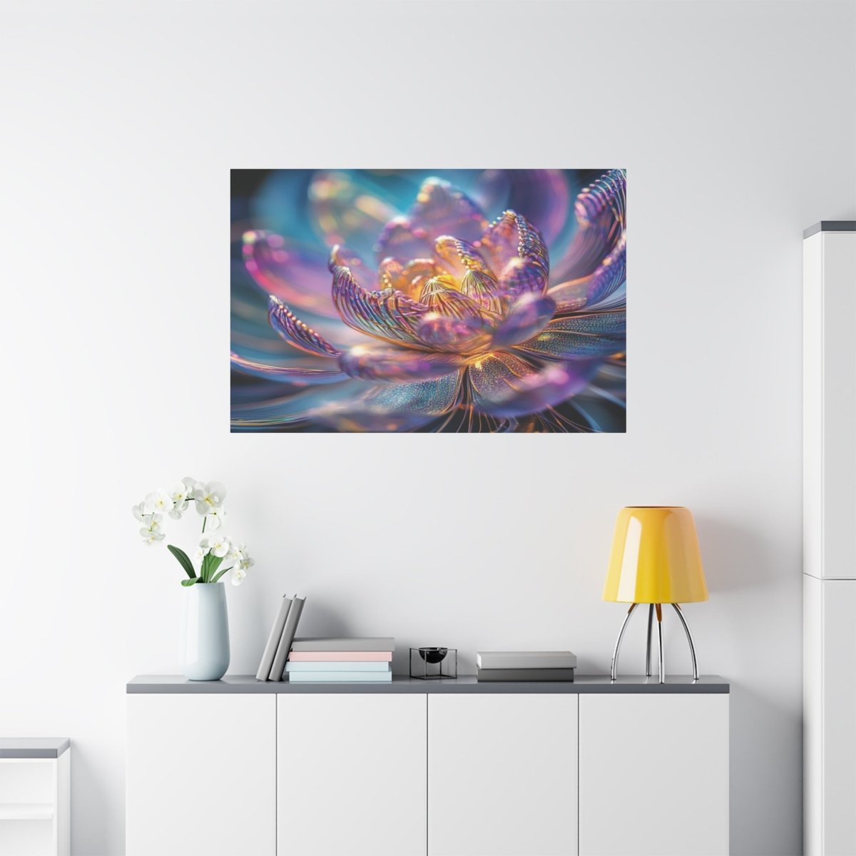 👉Lotus Spirituel : magnifique cadre💎effet apaisant💎 garanti - Art Cocoon