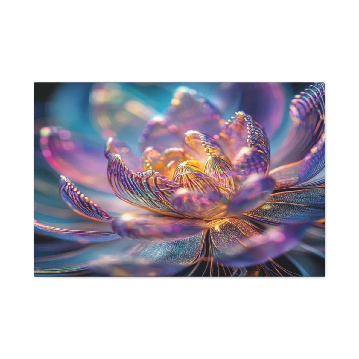👉Lotus Spirituel : magnifique cadre💎effet apaisant💎 garanti - Art Cocoon