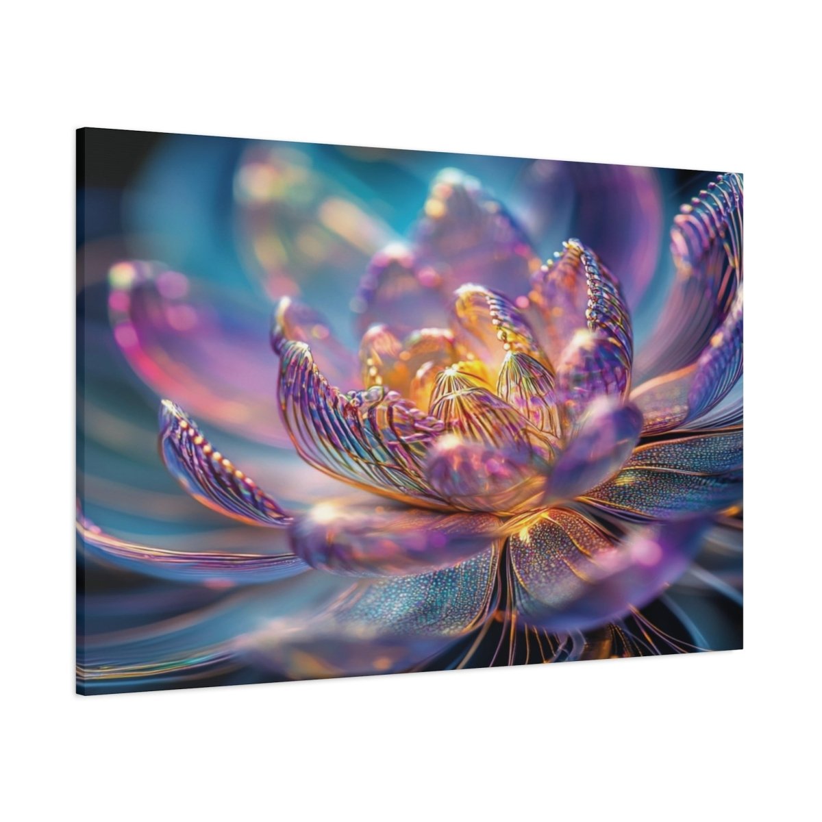 👉Lotus Spirituel : magnifique cadre💎effet apaisant💎 garanti - Art Cocoon