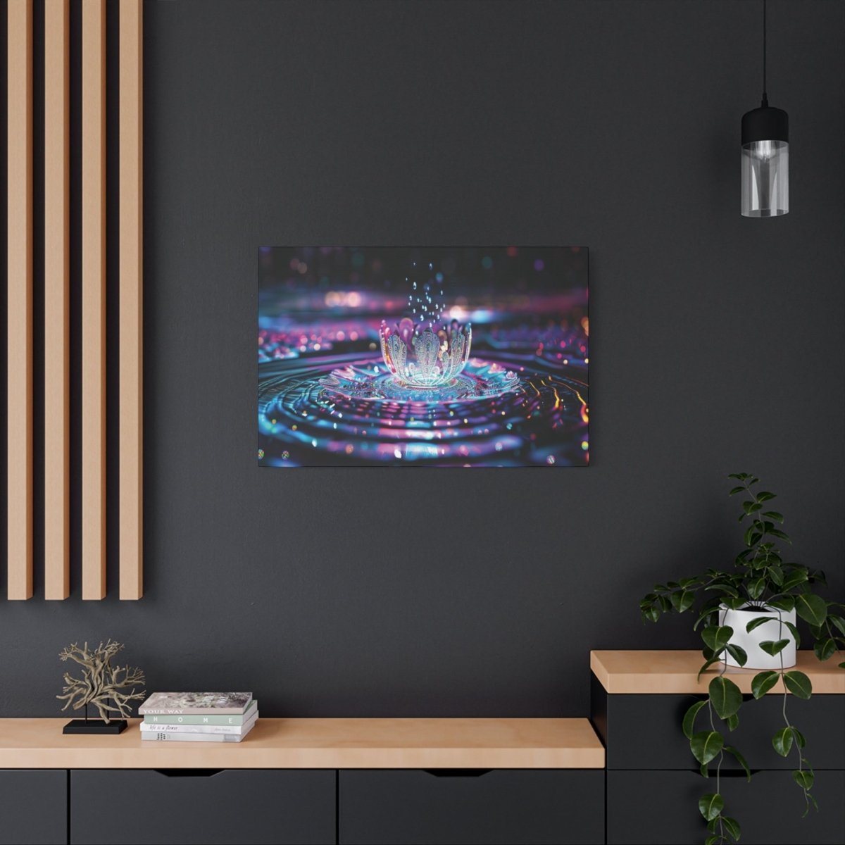 👉Lotus'O : magnifique cadre 💎effet apaisant💎 garanti - Art Cocoon