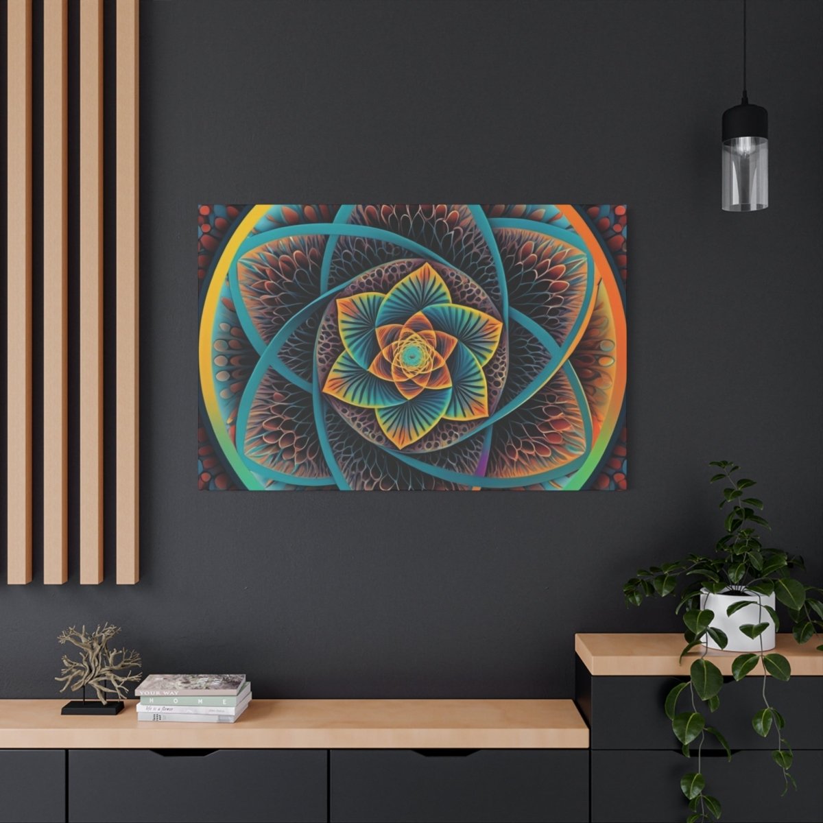👉Mandala Sacré : magnifique cadre💎effet fascinant💎 garanti - Art Cocoon