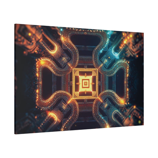 👉Matrice Enigmatique : magnifique cadre💎effet fascinant💎 garanti - Art Cocoon