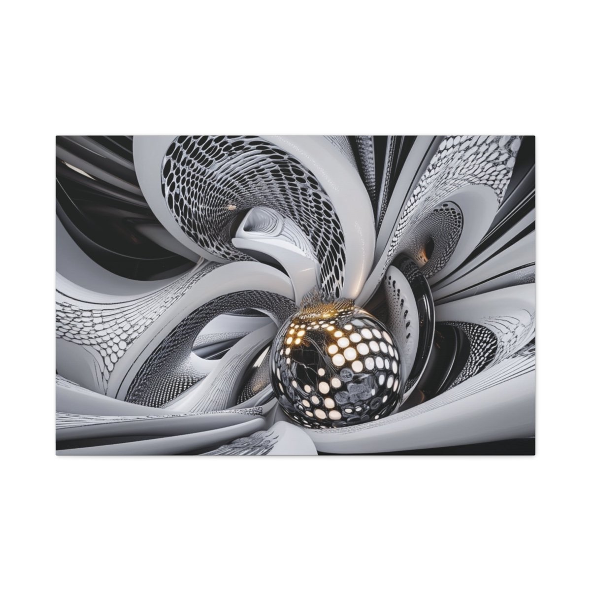 👉Matrix Vision : magnifique cadre 💎effet futuriste💎garanti - Art Cocoon