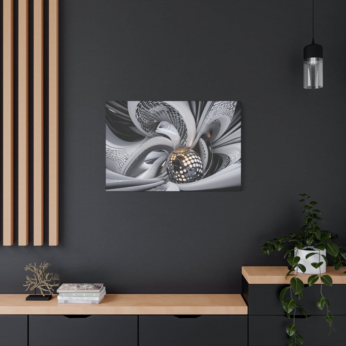 👉Matrix Vision : magnifique cadre 💎effet futuriste💎garanti - Art Cocoon