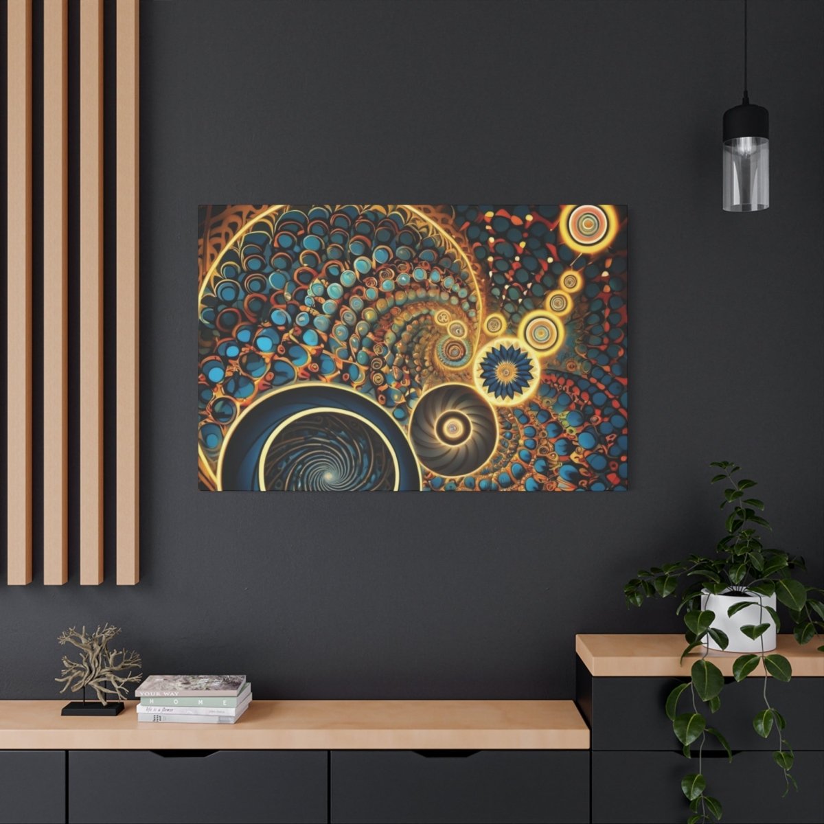 👉Message Céleste : magnifique cadre💎effet fascinant💎 garanti - Art Cocoon