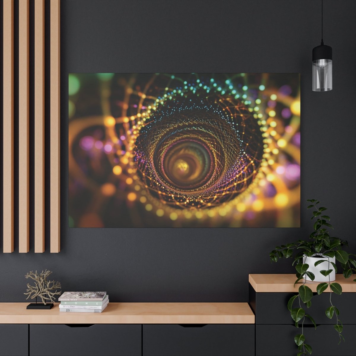 👉Message Céleste : magnifique cadre💎effet fascinant💎 garanti - Art Cocoon