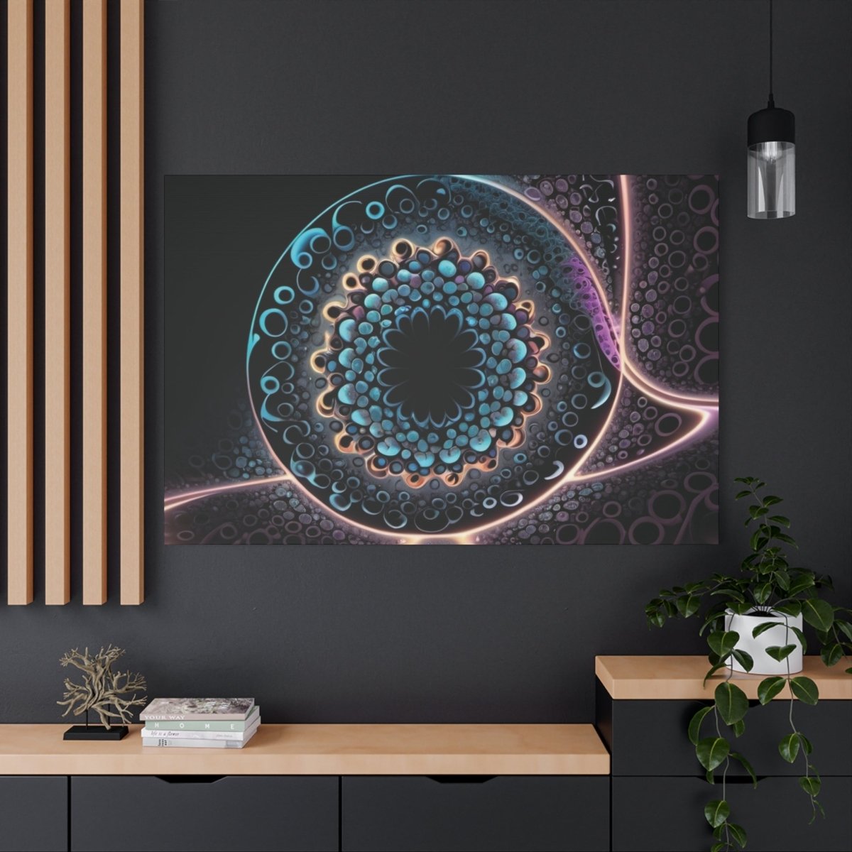 👉Message d'Ailleurs : magnifique cadre💎effet fascinant💎 garanti - Art Cocoon