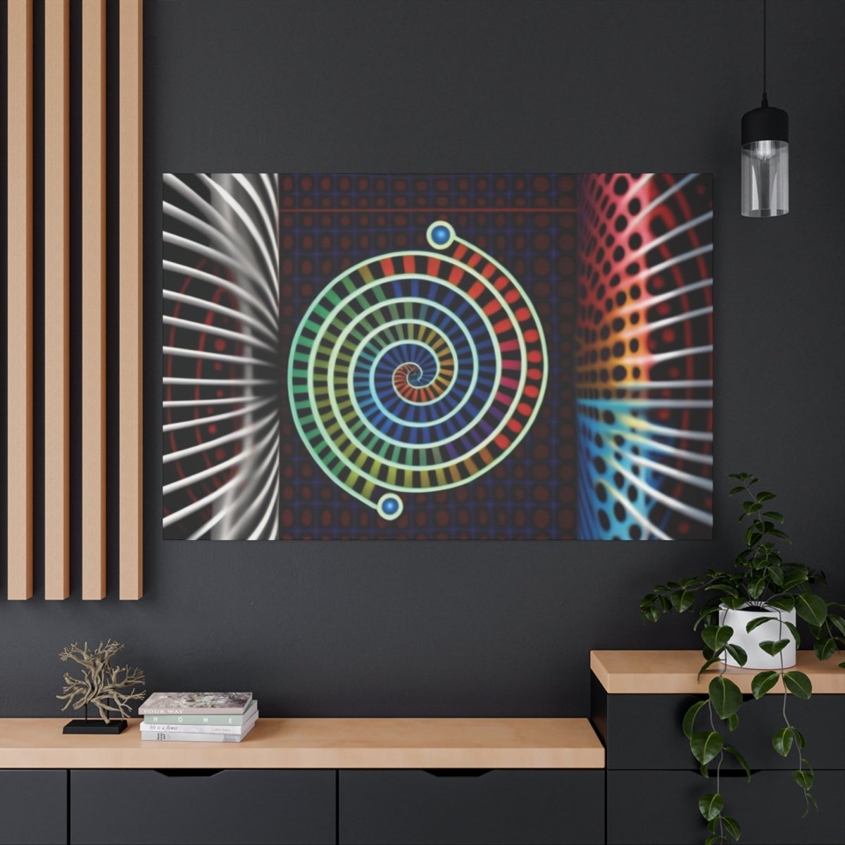 👉Message Quantique : magnifique cadre💎effet fascinant💎 garanti - Art Cocoon