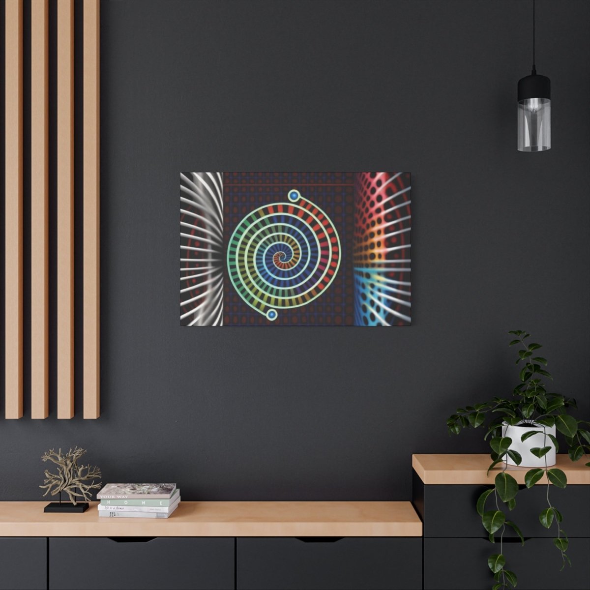 👉Message Quantique : magnifique cadre💎effet fascinant💎 garanti - Art Cocoon