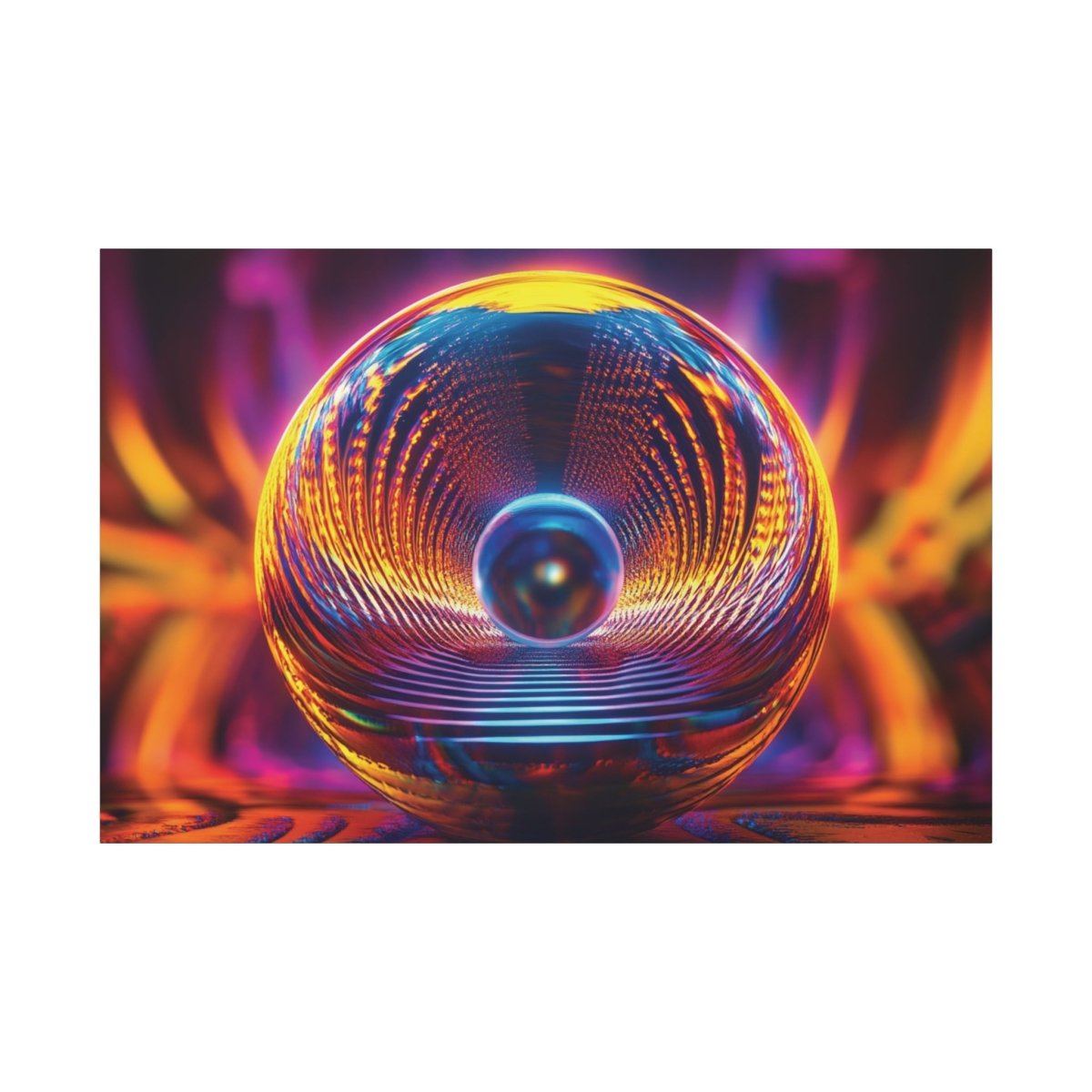 👉Monde Parallèle : magnifique cadre💎effet fascinant💎 garanti - Art Cocoon