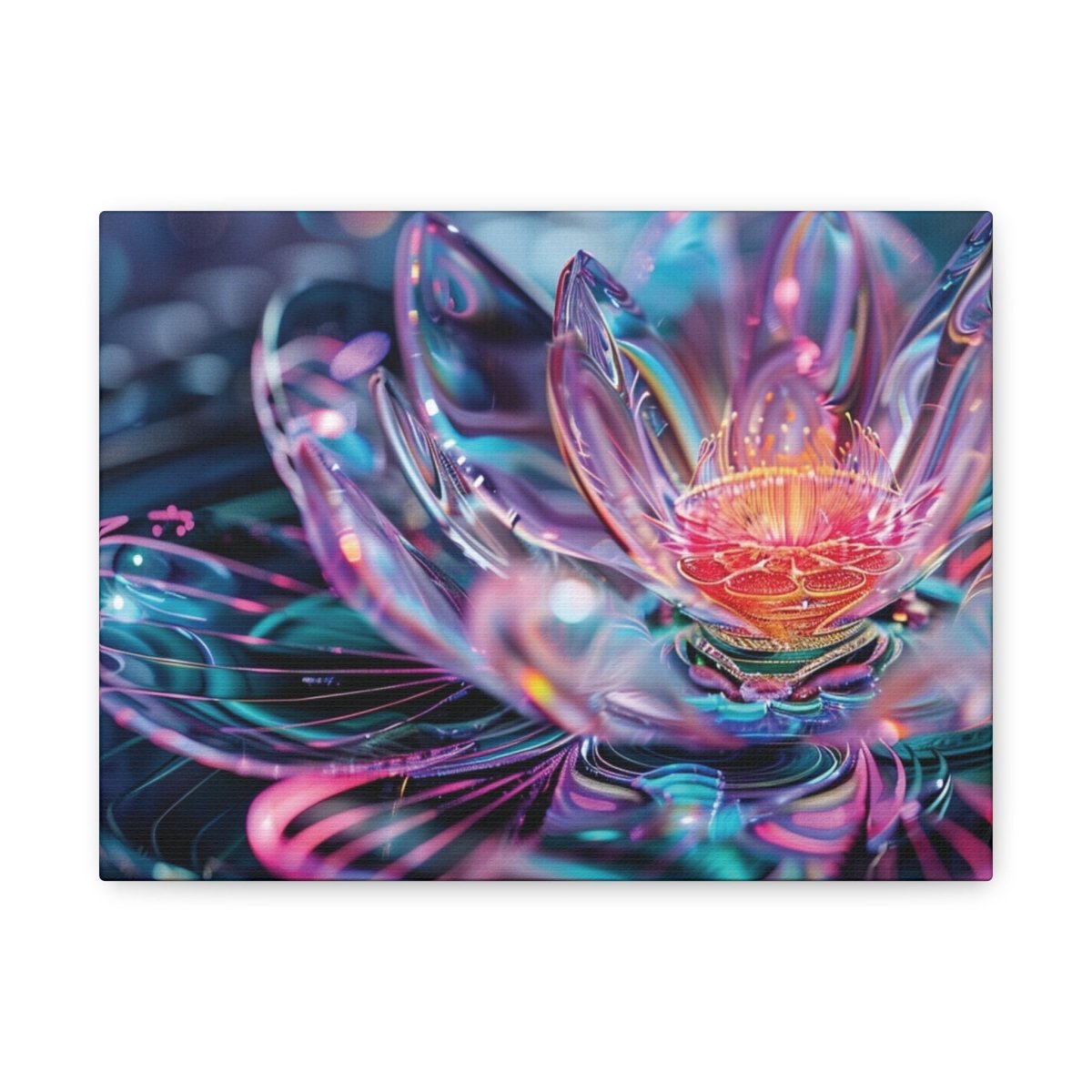 👉Nénuphar Dansant : magnifique cadre 💎effet apaisant💎garanti - Art Cocoon