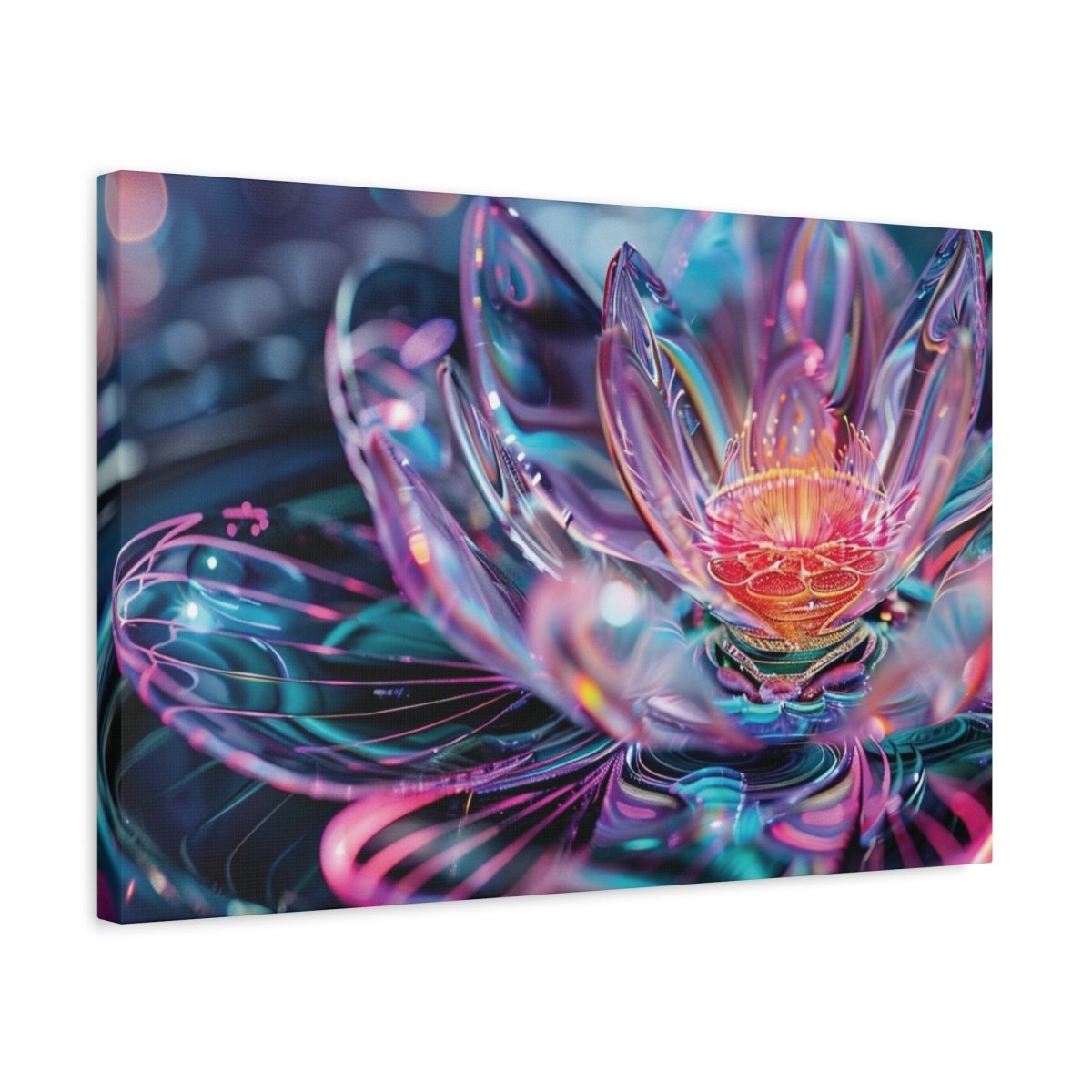 👉Nénuphar Dansant : magnifique cadre 💎effet apaisant💎garanti - Art Cocoon