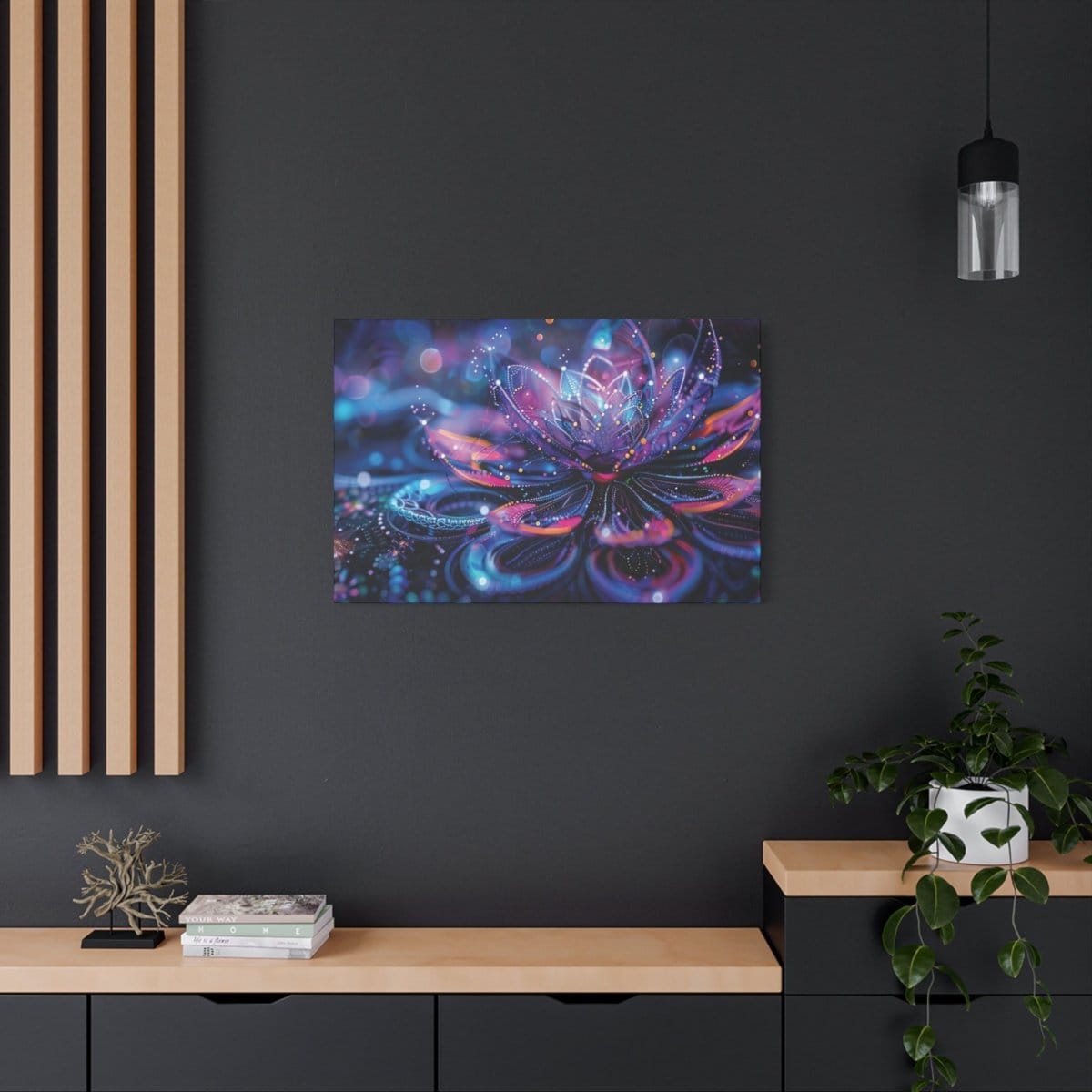đNĂ©nuphar Lumineux : magnifique cadre đeffet apaisantđgaranti - Art Cocoon