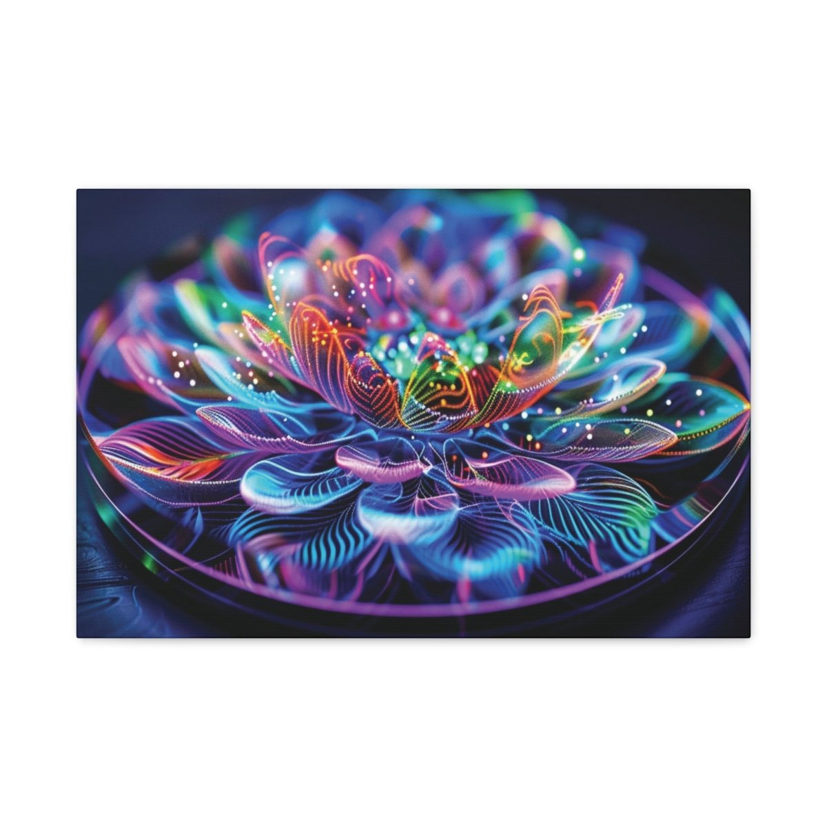 👉Nénuphar Vibrant : magnifique cadre 💎effet apaisant💎 garanti - Art Cocoon