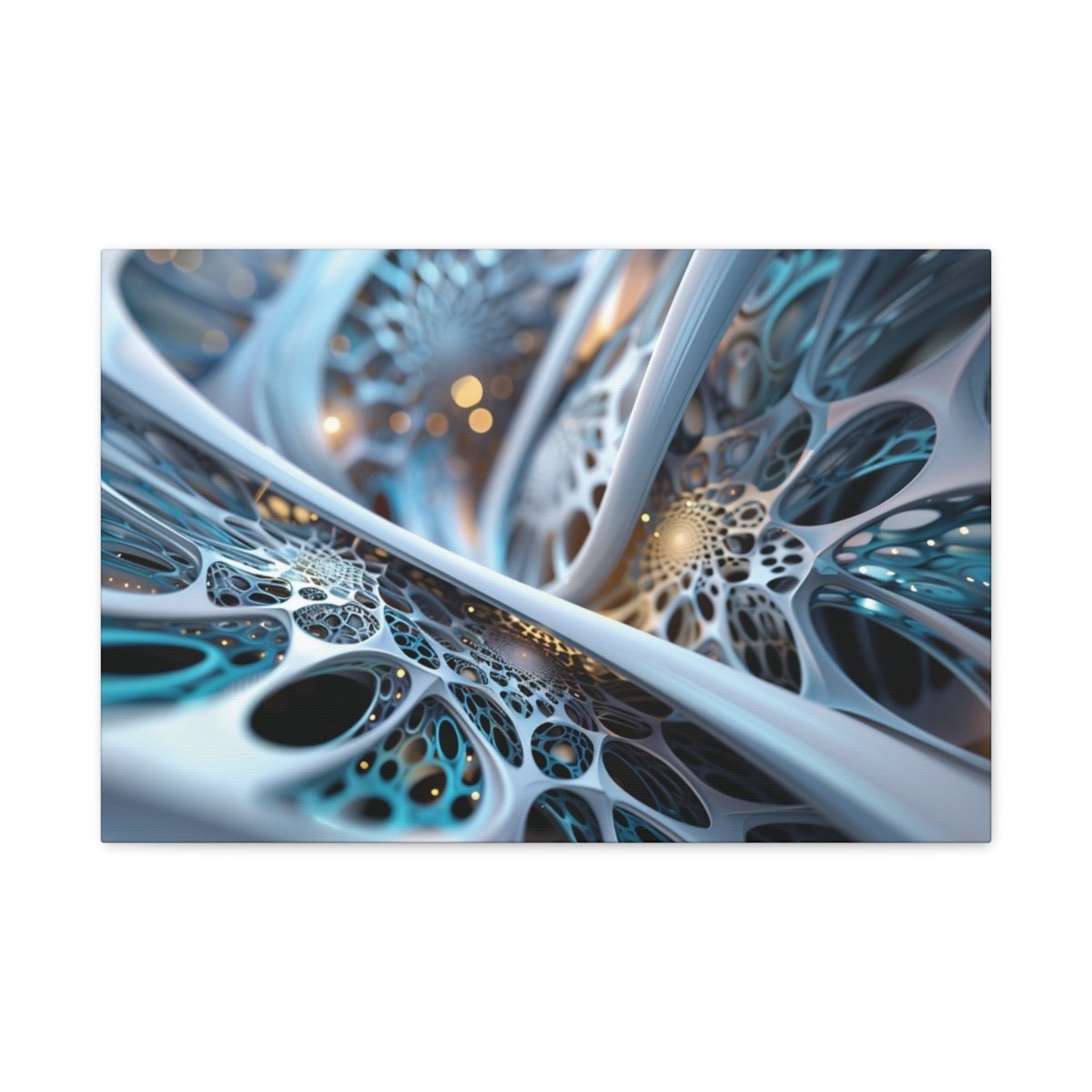 👉Neurones Quantiques : magnifique cadre 💎effet futuriste💎garanti - Art Cocoon