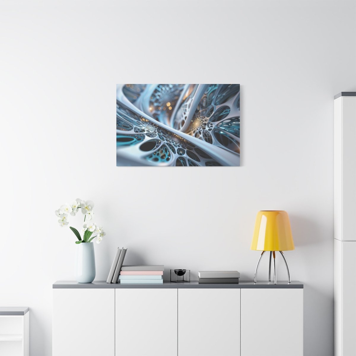 👉Neurones Quantiques : magnifique cadre 💎effet futuriste💎garanti - Art Cocoon