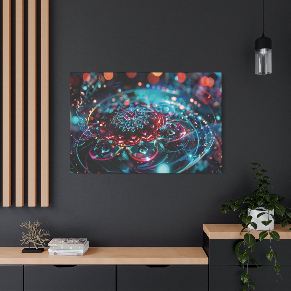 👉Nuage Doré : magnifique cadre 💎effet apaisant💎 garanti - Art Cocoon