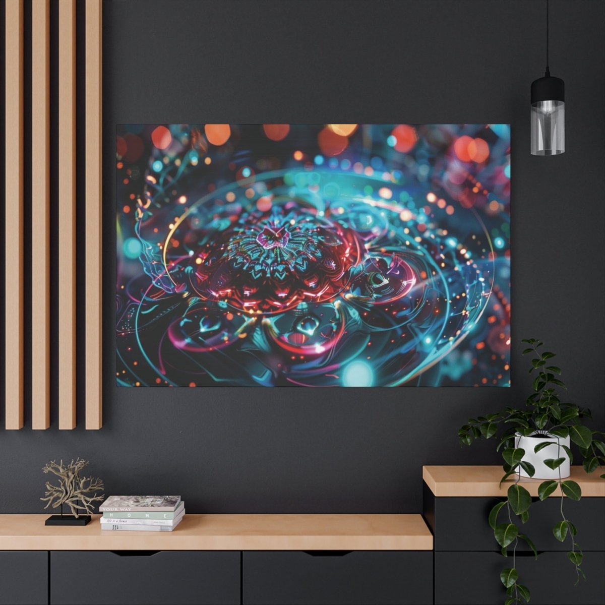 👉Nuage Doré : magnifique cadre 💎effet apaisant💎 garanti - Art Cocoon