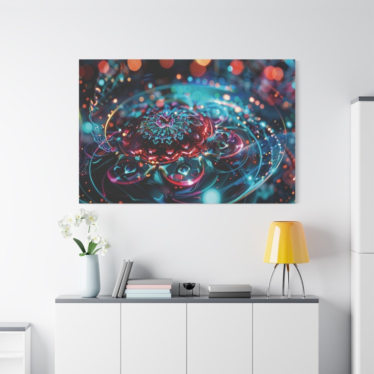 👉Nuage Doré : magnifique cadre 💎effet apaisant💎 garanti - Art Cocoon