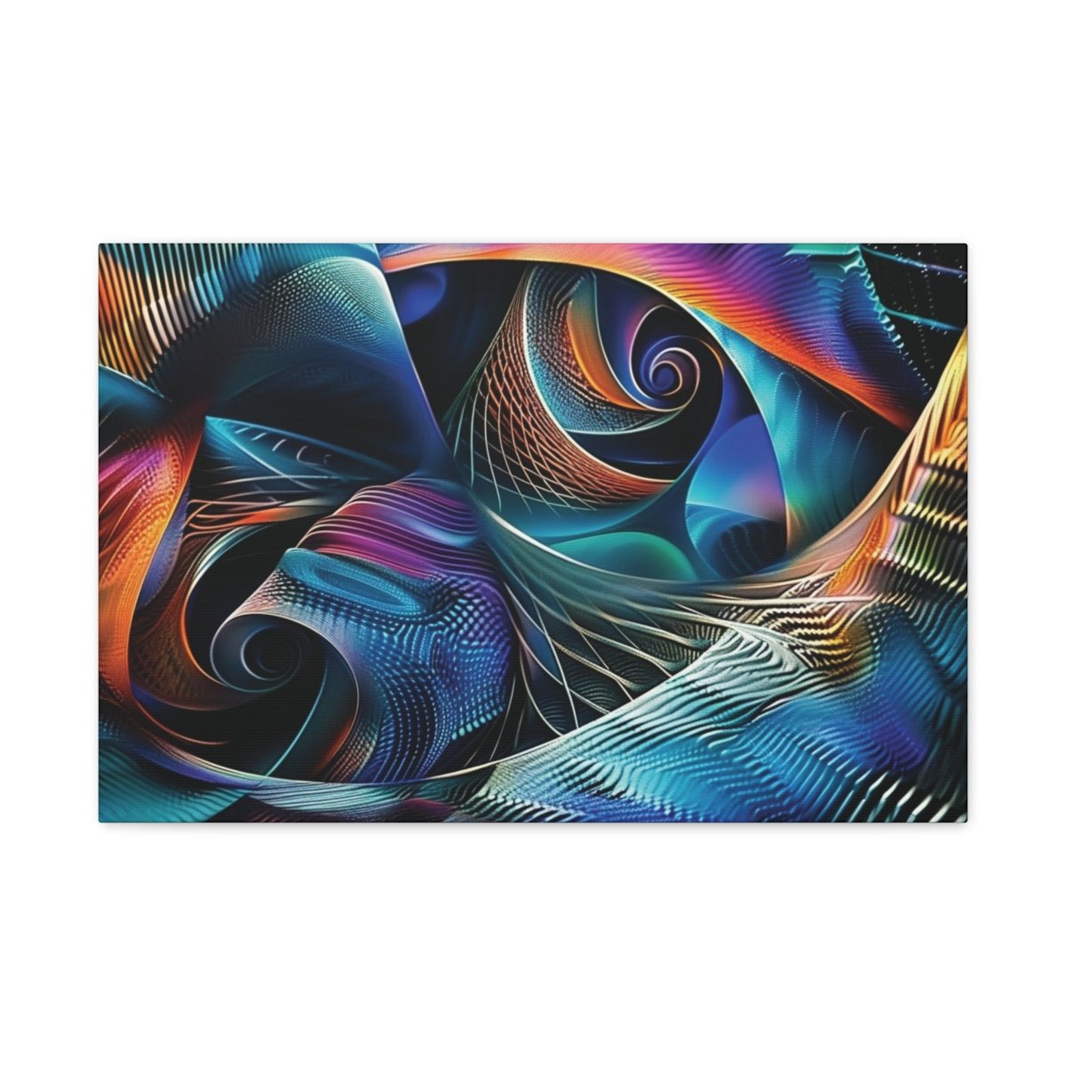 👉Ondes Matricielles : magnifique cadre 💎effet captivant💎 garanti - Art Cocoon