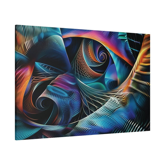 👉Ondes Matricielles : magnifique cadre 💎effet captivant💎 garanti - Art Cocoon