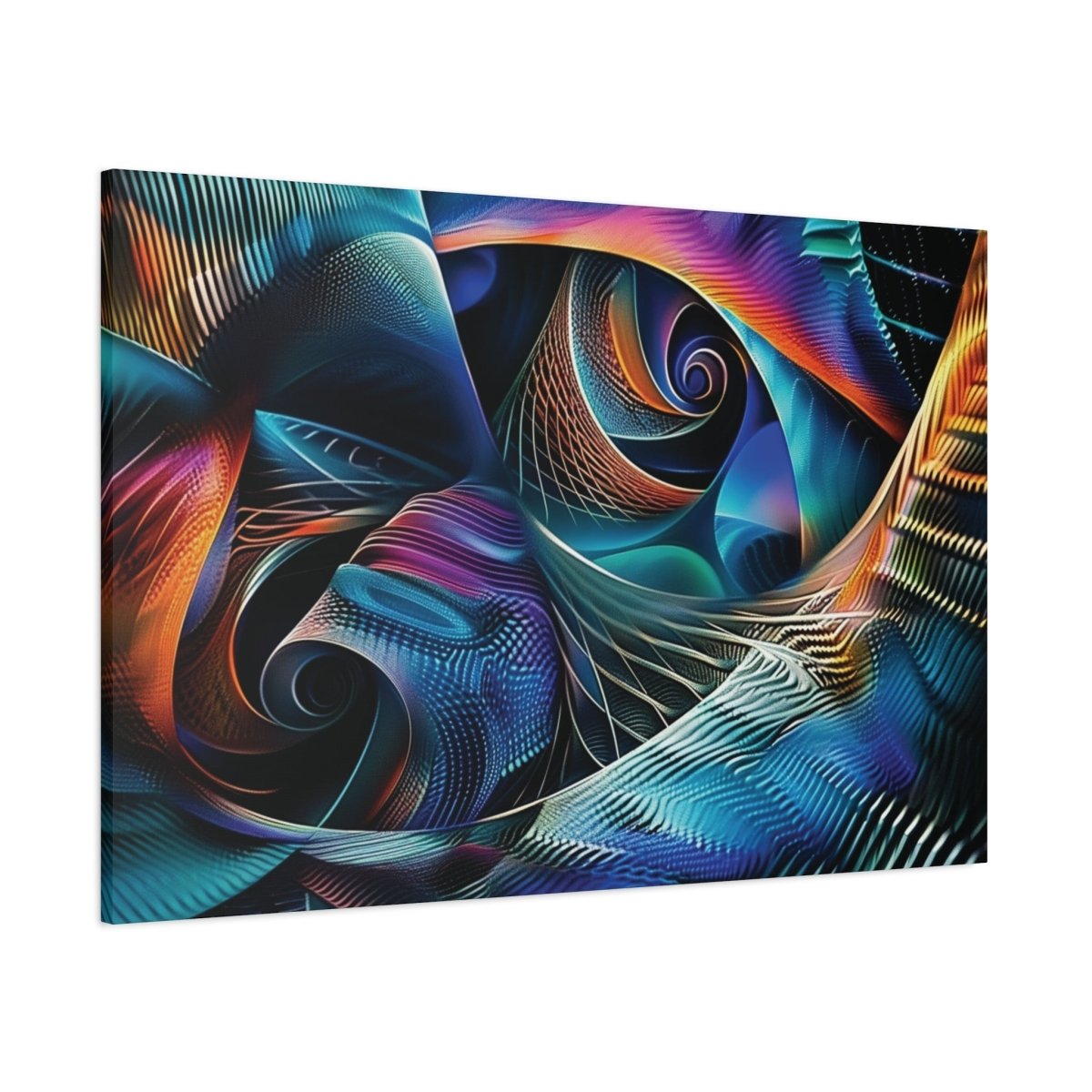 👉Ondes Matricielles : magnifique cadre 💎effet captivant💎 garanti - Art Cocoon