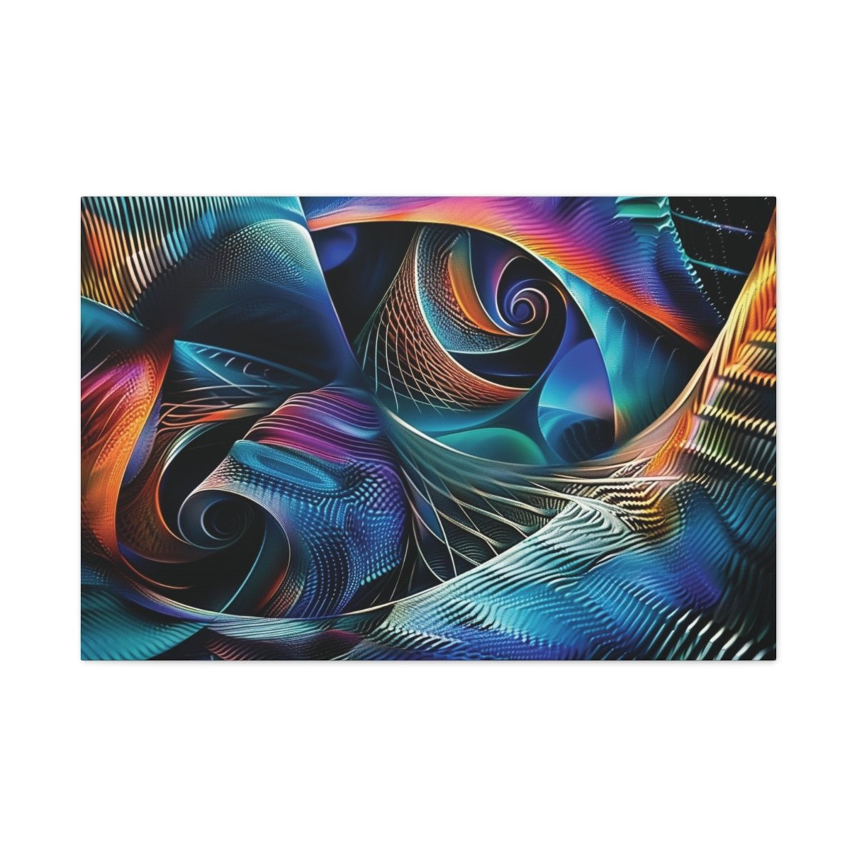 👉Ondes Matricielles : magnifique cadre 💎effet captivant💎 garanti - Art Cocoon
