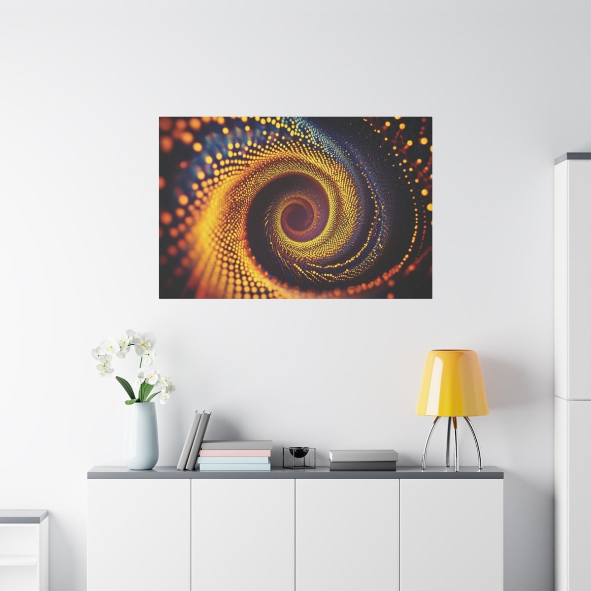 👉Ondes Sacrées : magnifique cadre💎effet fascinant💎 garanti - Art Cocoon