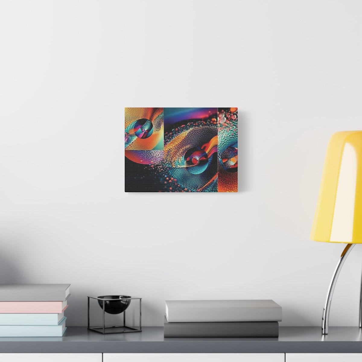 👉Orange Splash : magnifique cadre 💎effet captivant💎 garanti - Art Cocoon