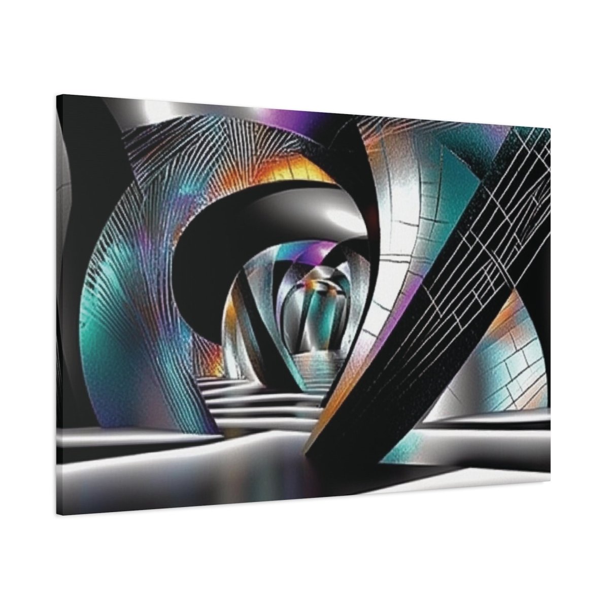 👉Palais Galaxia : magnifique cadre 💎effet futuriste💎garanti - Art Cocoon